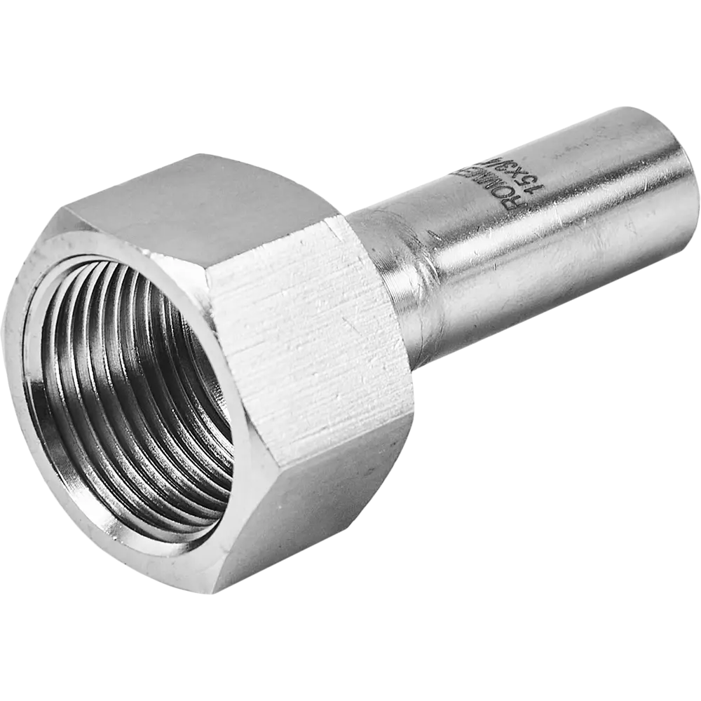 Муфта переходная Rommer 3/4"x15 мм НПр-ВР нержавеющая сталь STLM-2058894