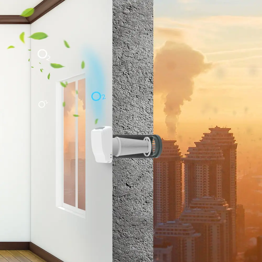 VAKIO OpenAir - умный приточный клапан с фильтрацией и управлением через приложение 88718458 STLM-0850097 - Вид №6