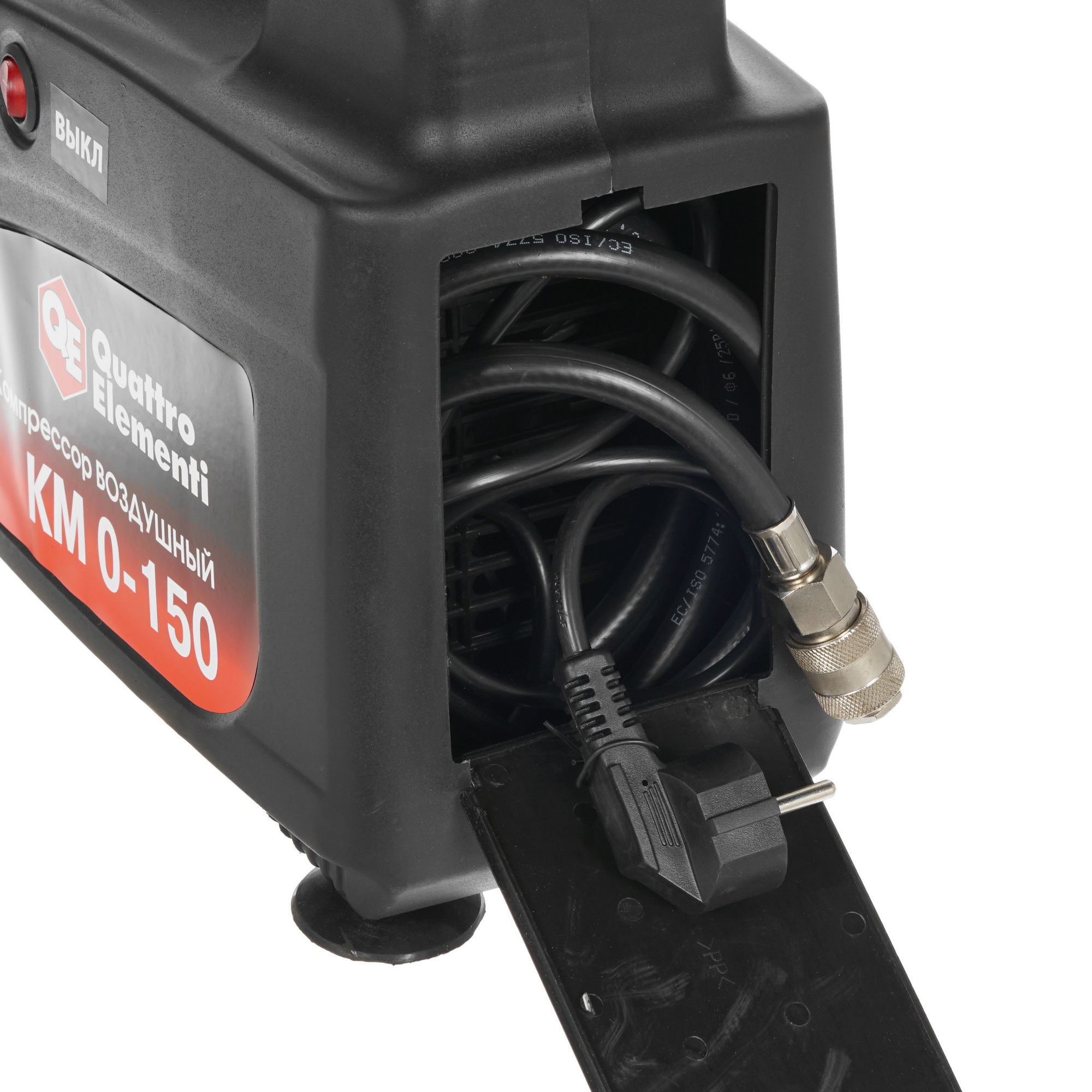 Компрессор поршневой безмасляный Quattro Elementi KM 0-150 8145591 STDN-0020941 - Вид №6