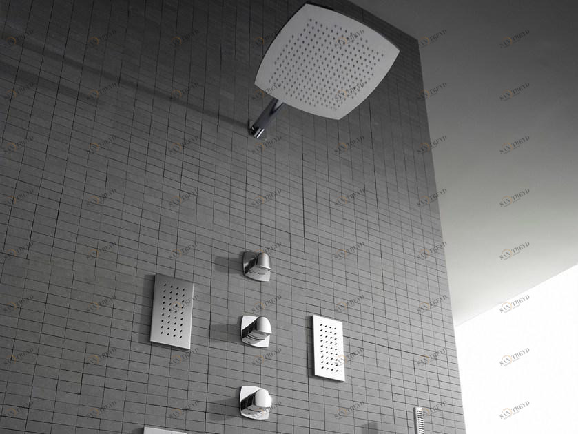 ZAZZERI Смеситель для душа на 4 отверстия с лейкой Tango sun-id-1344635