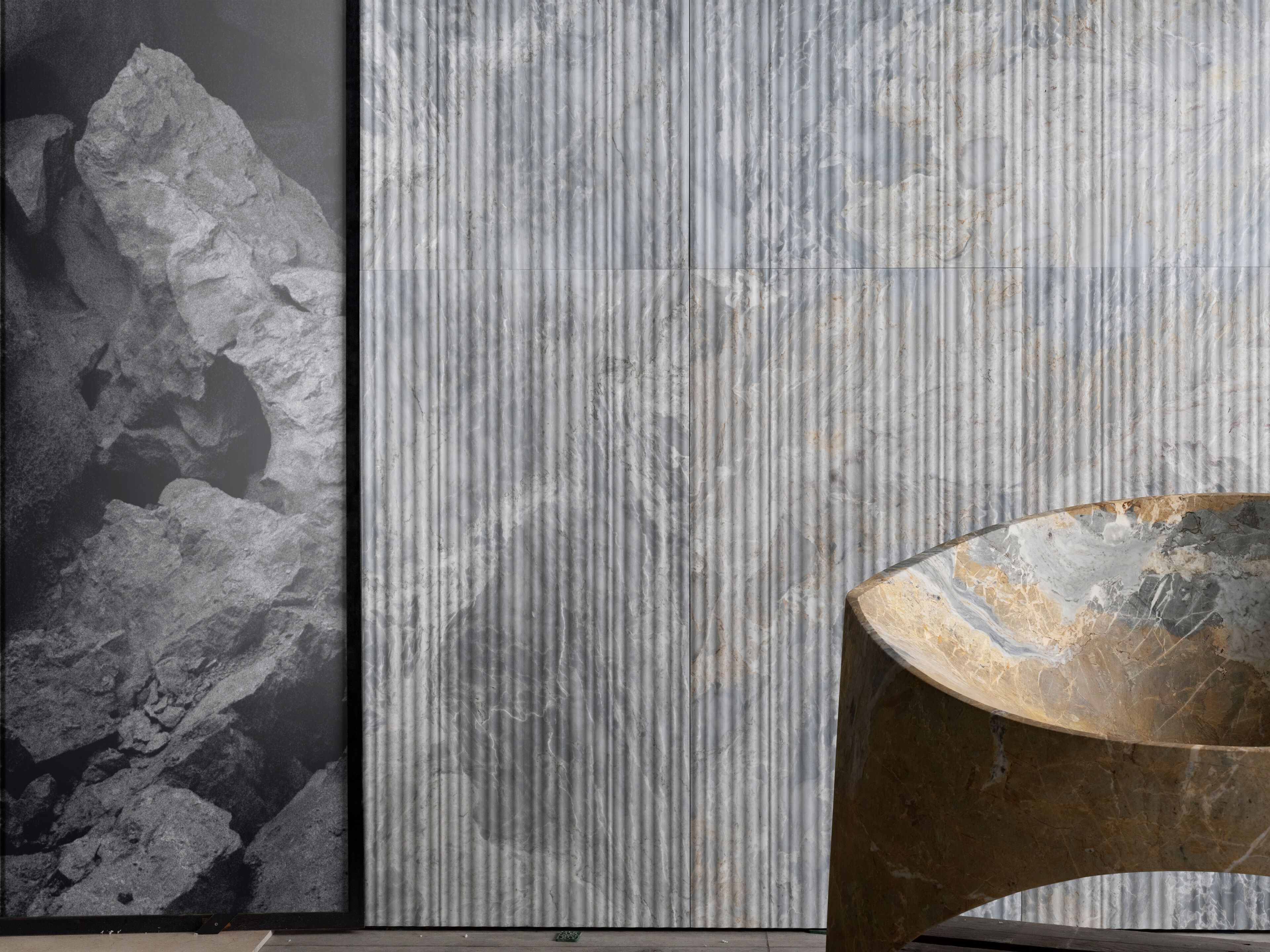 Мраморное кресло с подлокотниками LUCE DI CARRARA Kairo ARCH-00111029 - Вид №6