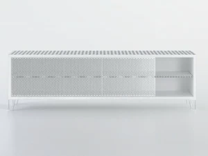 De Rosso Комод из ламината HPL с раздвижными дверцами из перфорированного металла Limited edition