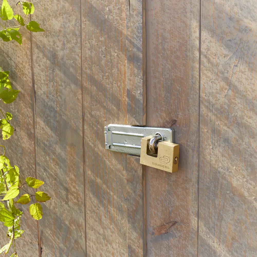 Замок гаражный Standers 75x50 мм, медь STLM-2115181 - Вид №4