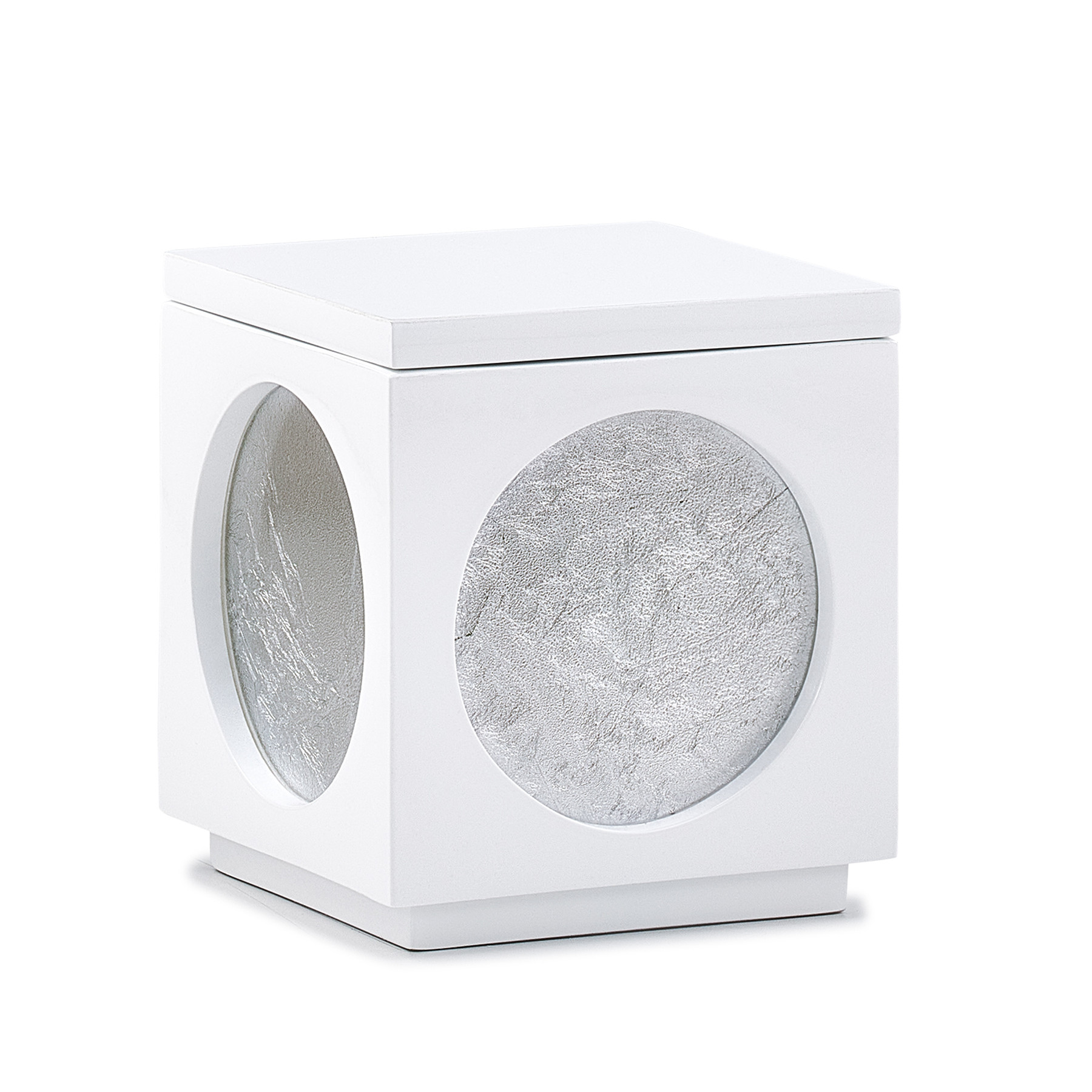 JD-MG-SLV-CN Серебряная канистра Moongate Labrazel 