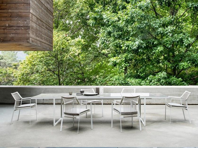 TRIBÙ Прямоугольный стол из вулканического камня Nox 02252/02254 - Вид №5