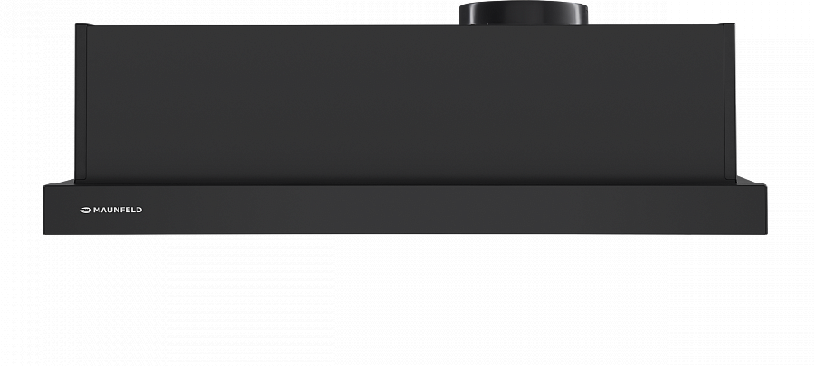 VS LIGHT 60 BLACK Вытяжка vs light 60 черный/ • тип: встраиваемая • цвет: черный • управление: колыбельное • ширина, мм: 600 • полная потребляемая мощность, вт: 140• количество скоростей: 2 • максимальная производительность, м3/ч: 480• диаметр воздуховода Santreyd  - Вид №8