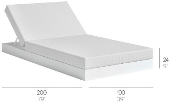 GANDIABLASCO Лежащая грядка Chill sun-id-1461509 - Вид №6