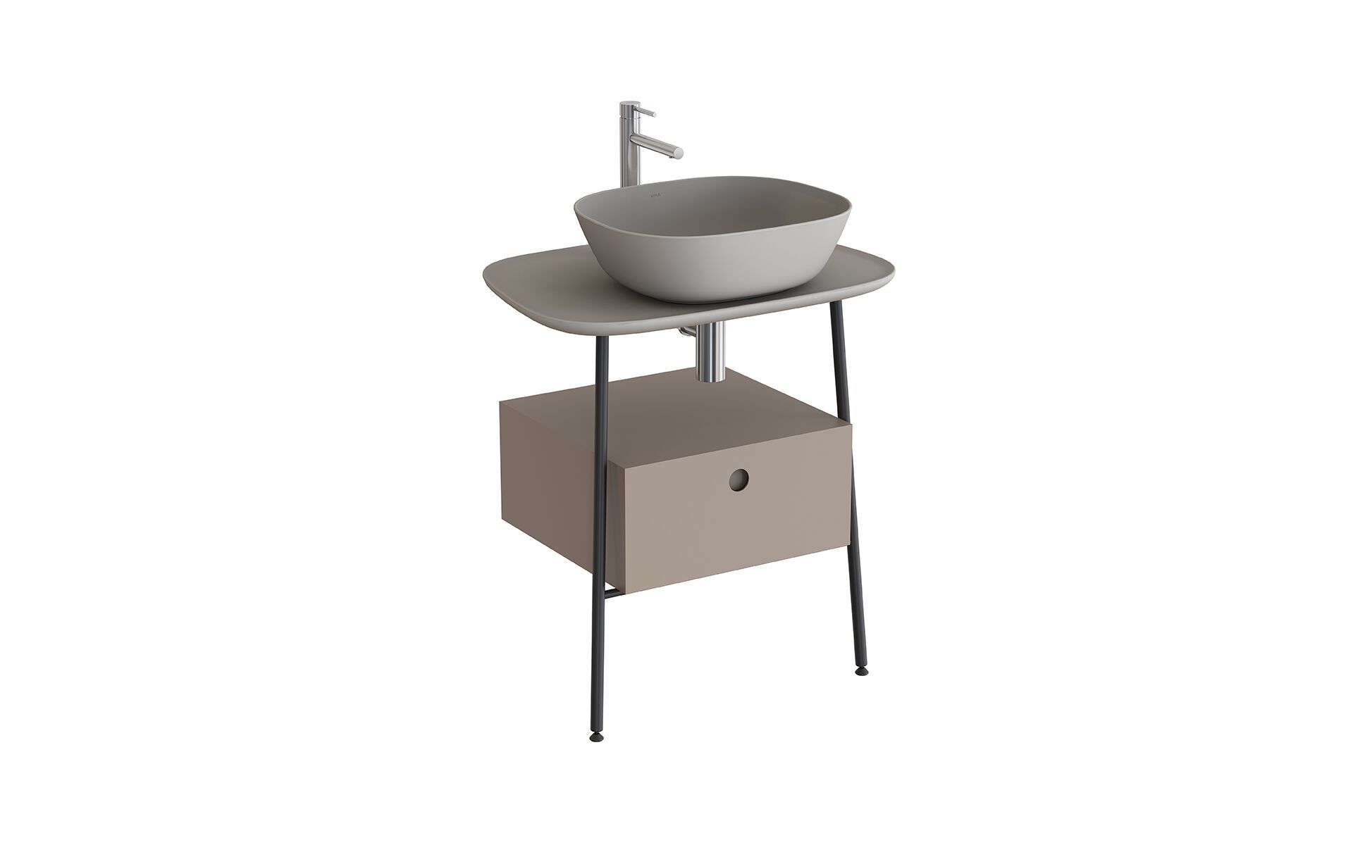 Консоль для умывальника с ящиками VitrA Bathrooms Plural ARCH-00096254 - Вид №2