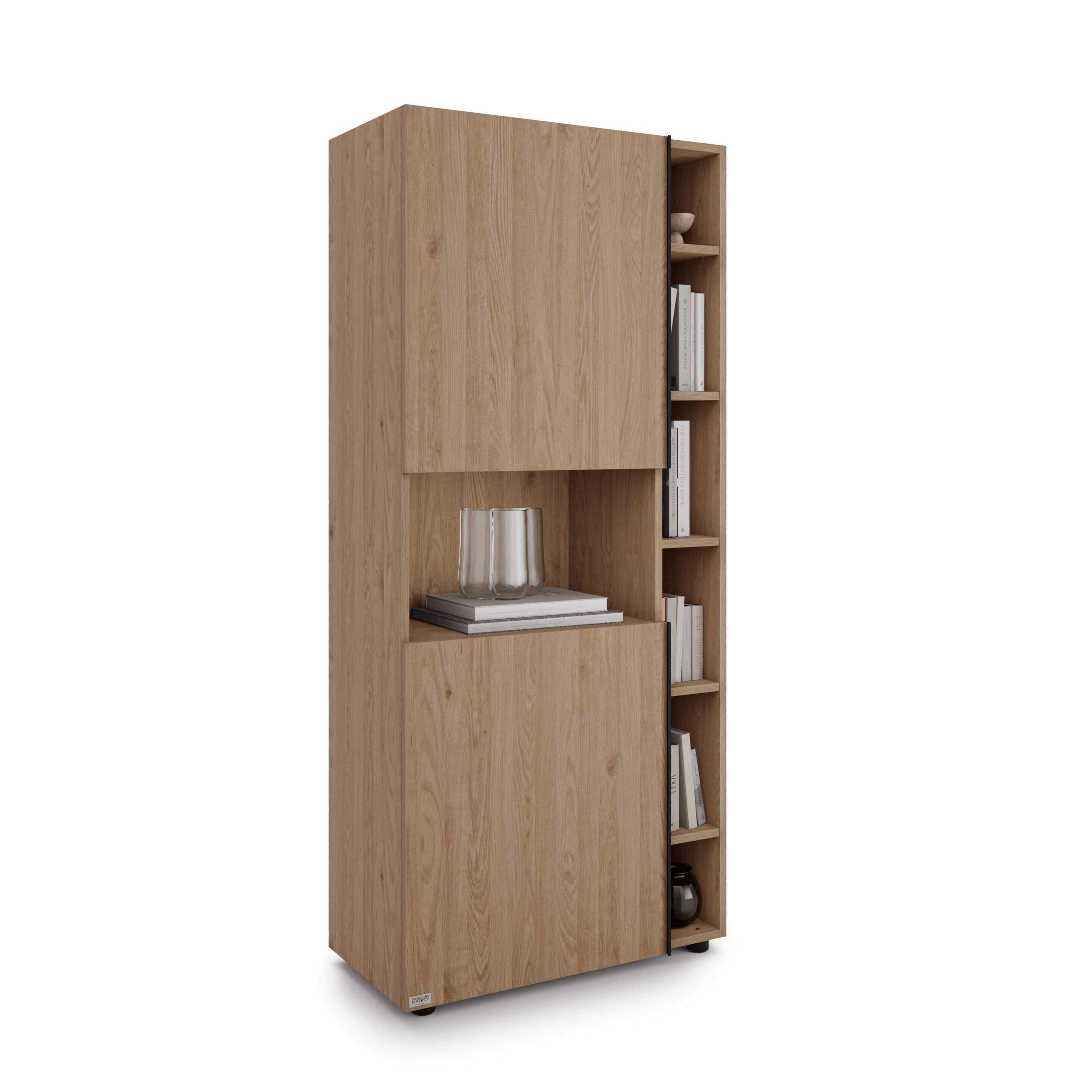 Настенный книжный шкаф из меламинированного материала Mobili Fiver ROMINA ARCH-00138664 - Вид №58