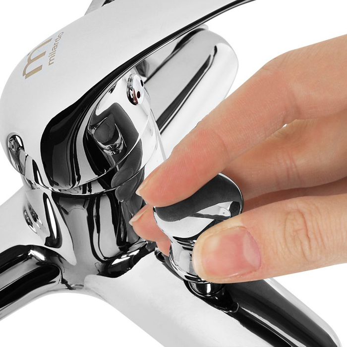 DA23204CK MI Milardo Davis Смеситель для ванны с коротким изливом Davis Россия  - Вид №4