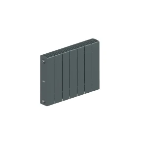 Радиатор Rifar Supremo 350 7 секций 425х560 мм боковое подключение биметалл серый