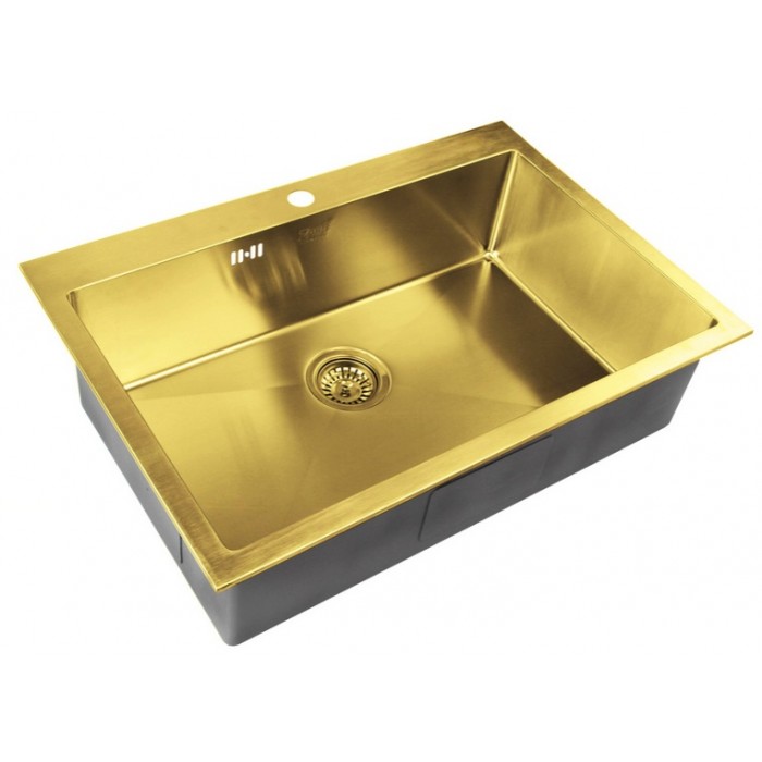 Zorg SZR-7551 bronze Мойка кухонная прямоугольная Zorg  - Вид №1