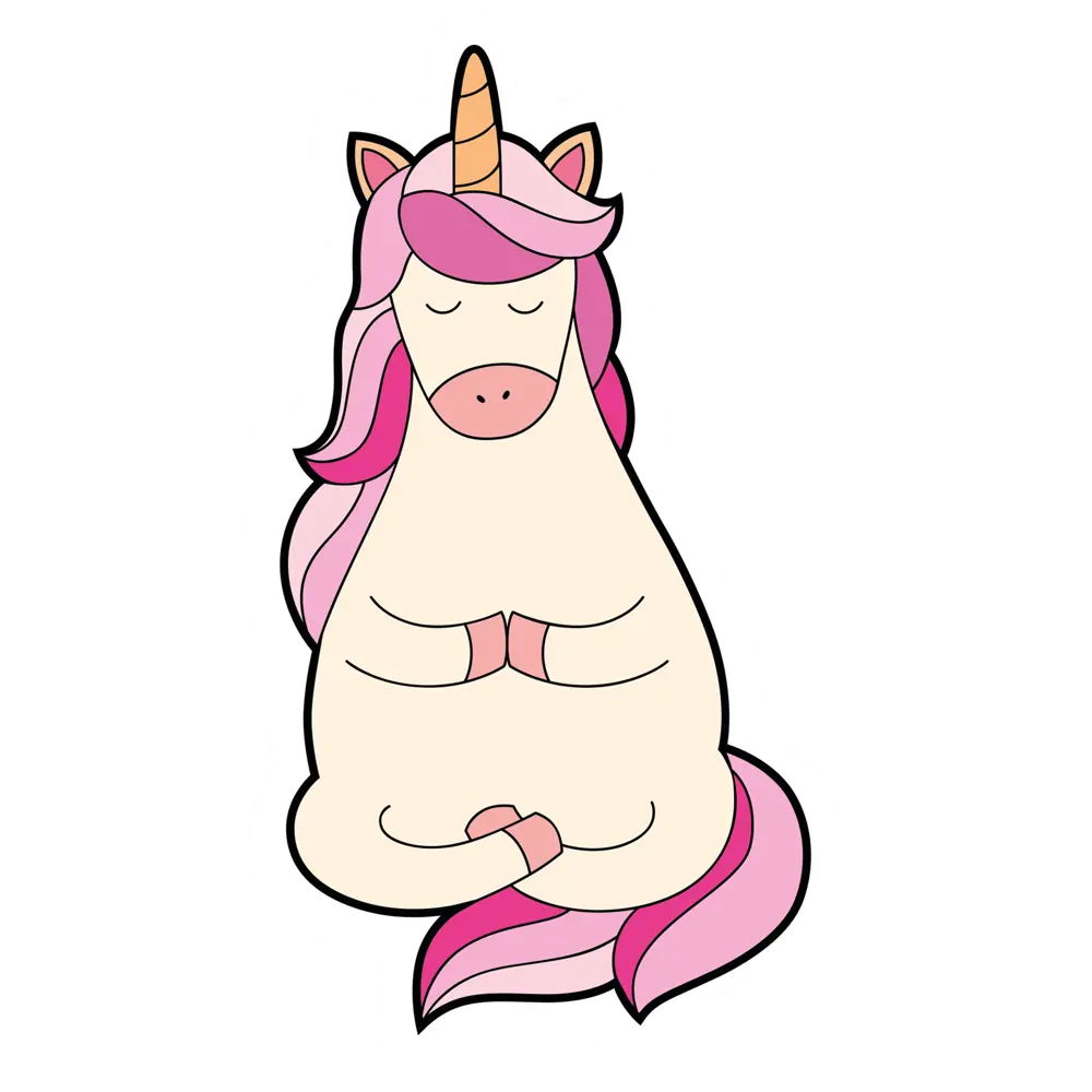 Наклейка Сказочный единорог 17x23 см Santreyd STLM-2089843 - Вид №1