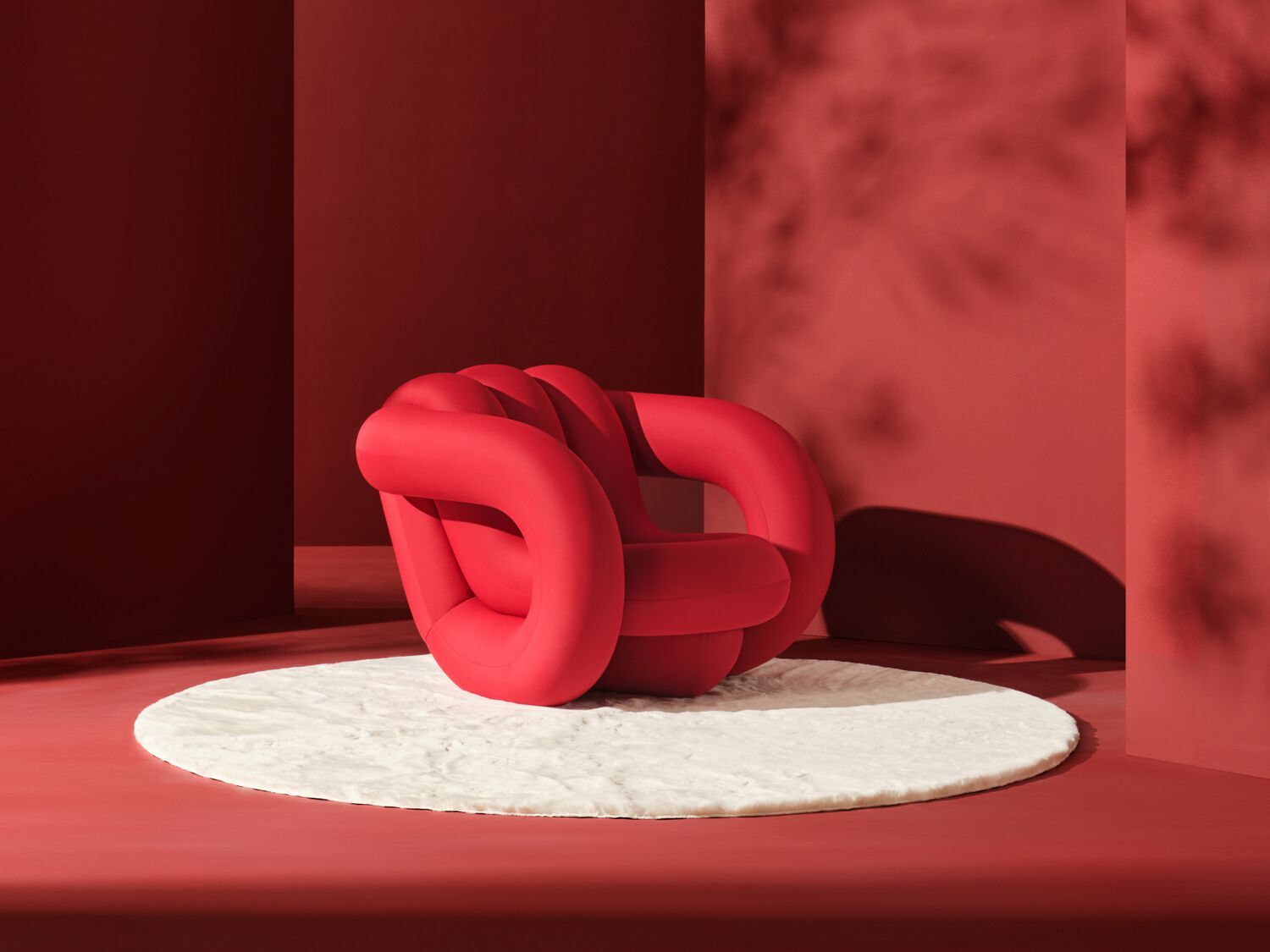 Тканевое кресло с подлокотниками HC28 maison TWISTY ARCH-00050980 - Вид №9