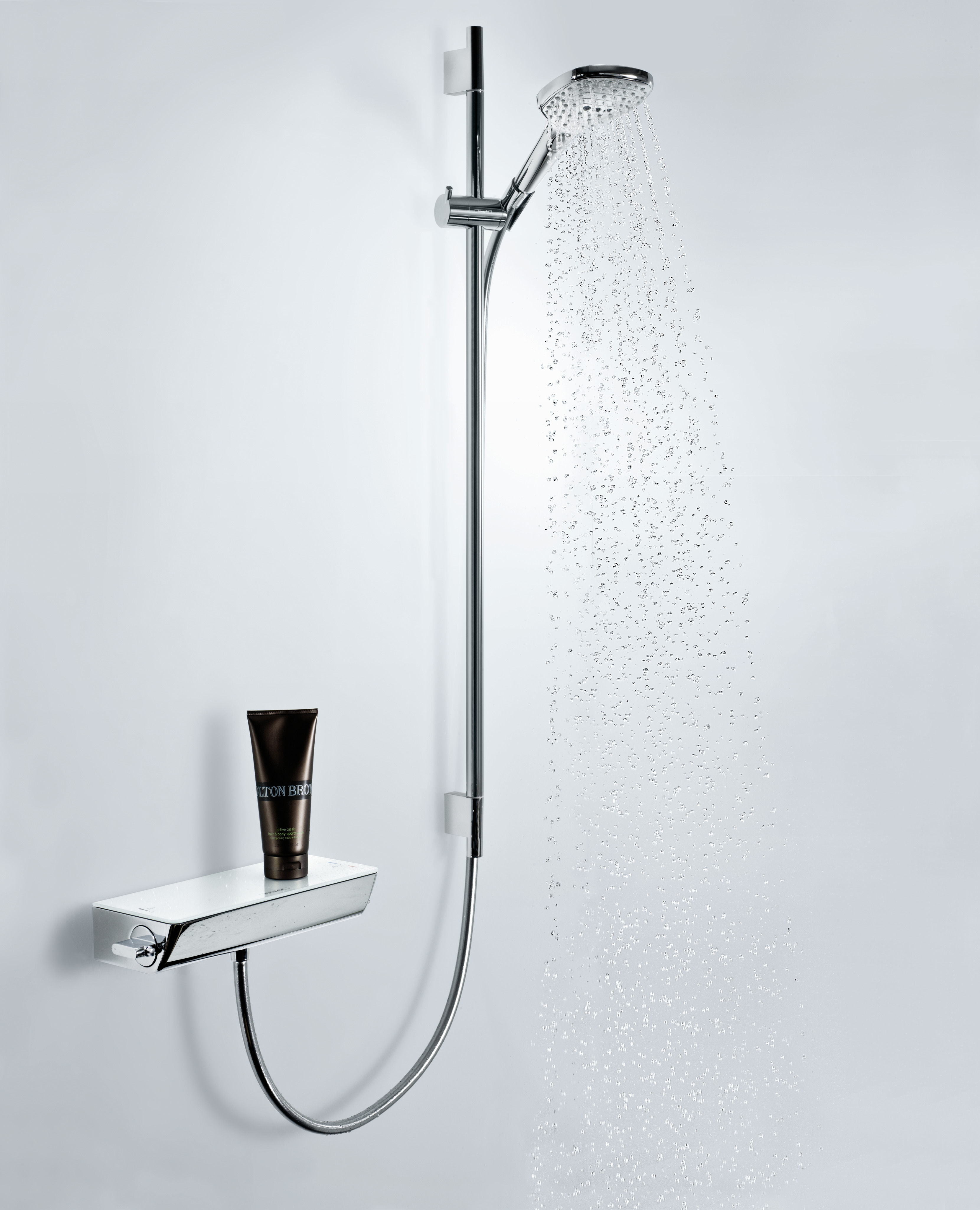26621000 Raindance Select E Душевой набор 120 3jet со штангой 90 см и мыльницей Hansgrohe  - Вид №1