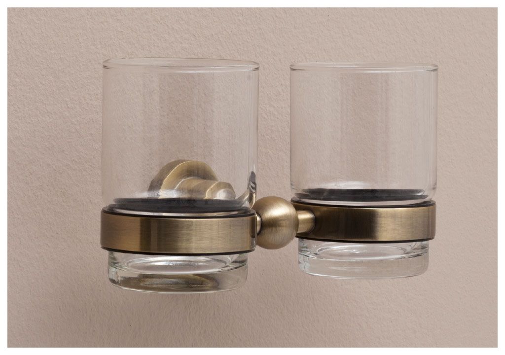 Стакан Aquanet 3884D (двойной) 3800 - Вид №1