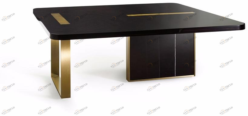 MARIONI Низкий квадратный журнальный столик Tyron 02841