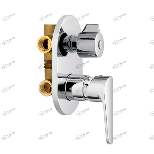 21187 Встроенный монокомандный смеситель для душа, три выхода EFFEPI RUBINETTERIE Avio 