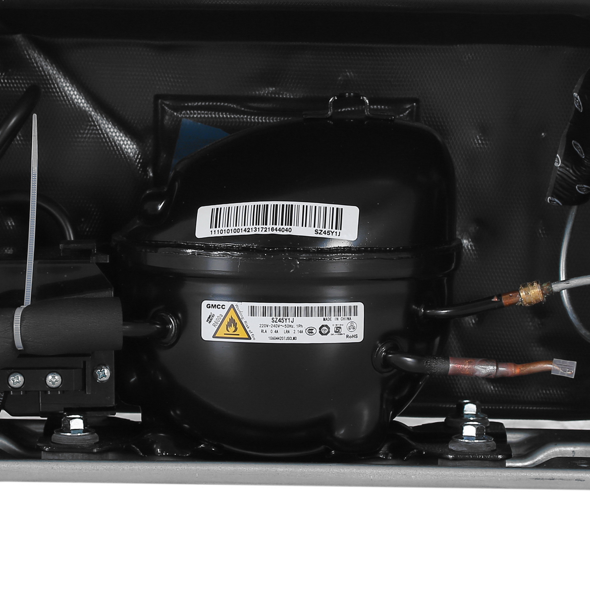 4816022 Холодильник компактный   DEXP TF050D серебристый STDN-0119192 - Вид №11