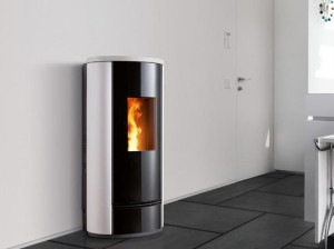 Стальная пеллетная печь