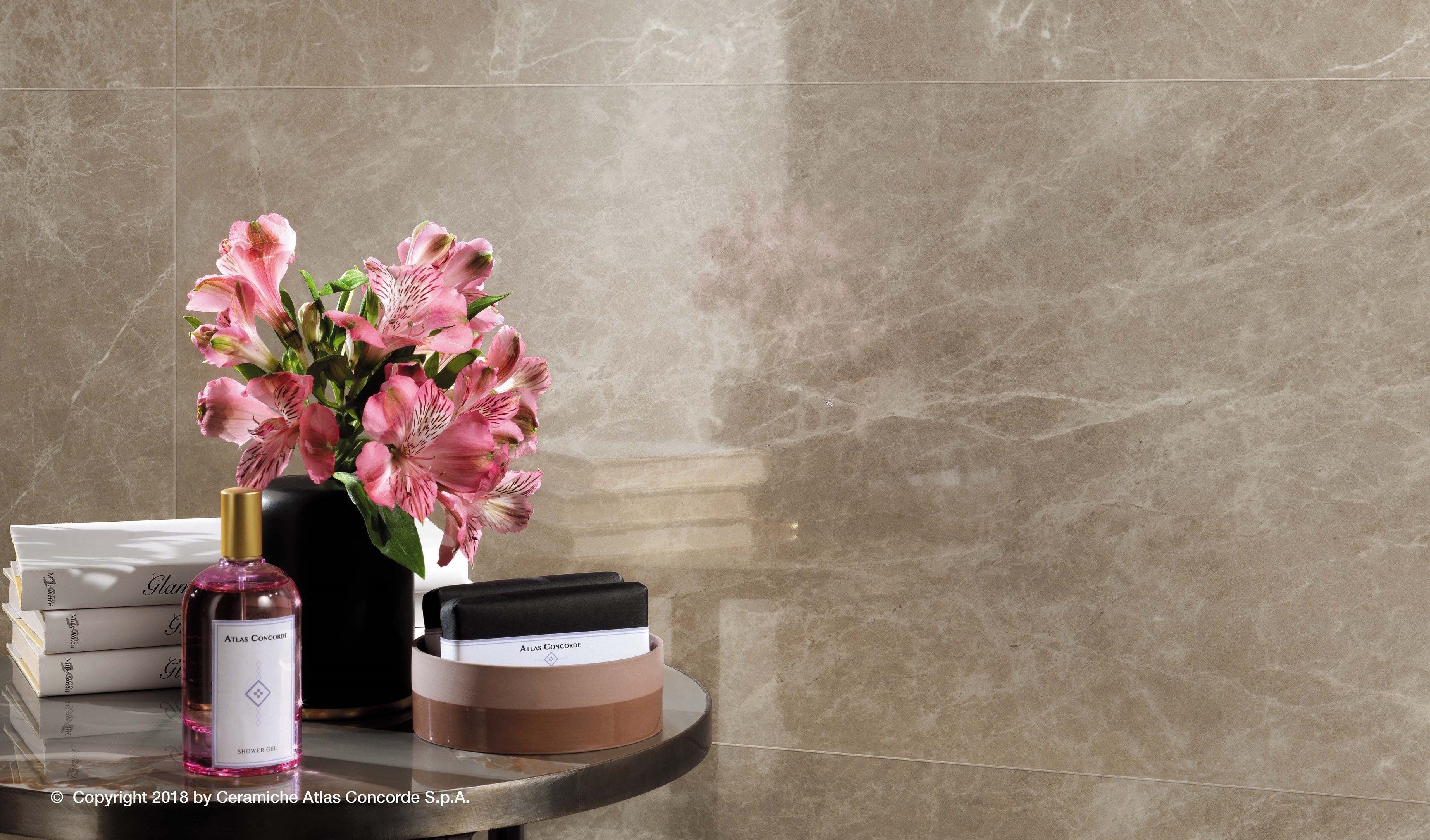 Белое керамическое покрытие с эффектом мрамора Atlas Concorde Marvel Edge ARCH-00064701 - Вид №5