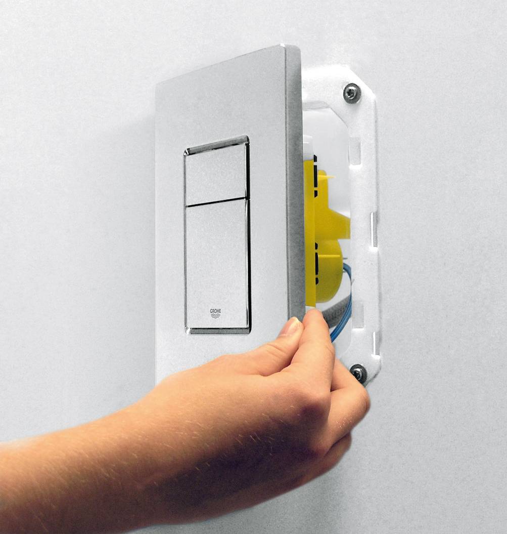 Панель смыва для унитаза GROHE Skate Cosmopolitan (3 режима смыва), хром (38732000) - Вид №7