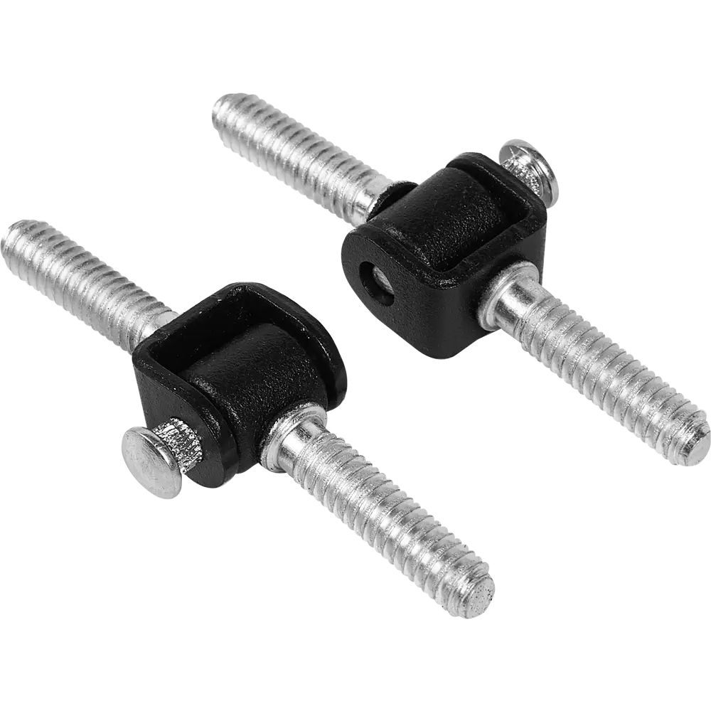 85023843 Петля ввертная ПВВ-1, ø8x1.75 мм сталь цвет черный STLM-0057766 ЛЕВША 