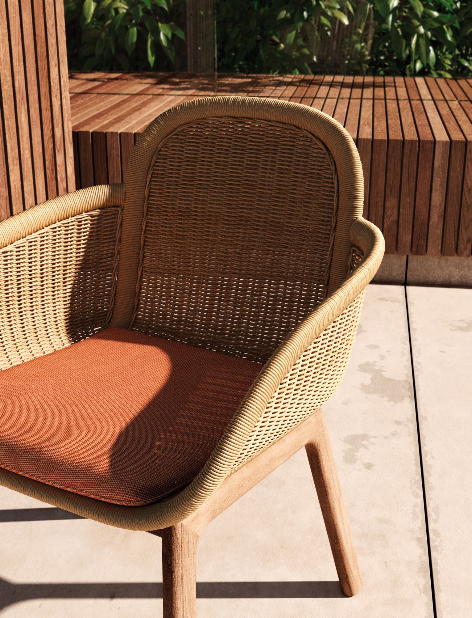 Садовый стул Kettal плетеная ARCH-00025959 - Вид №5