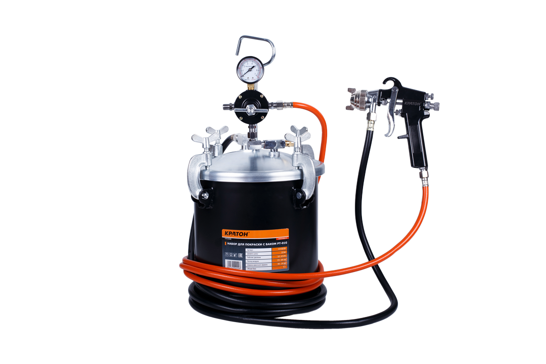Краскораспылитель Кратон PТ-01G 9126400 STDN-0108985