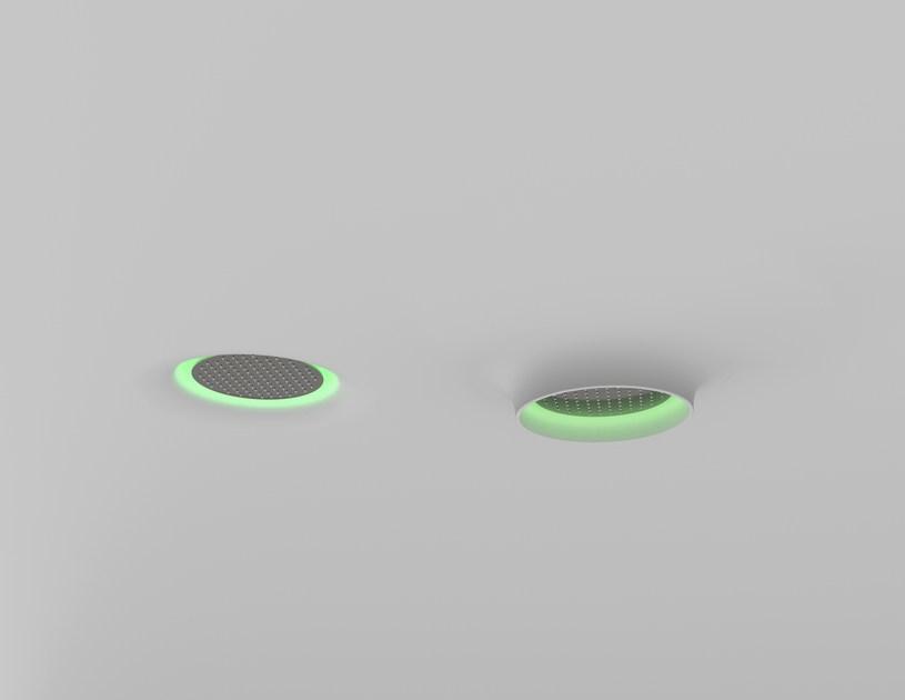 Antonio Lupi Design Встроенная потолочная светодиодная лейка для душа Antoniolupi sun-id-1444288 - Вид №3