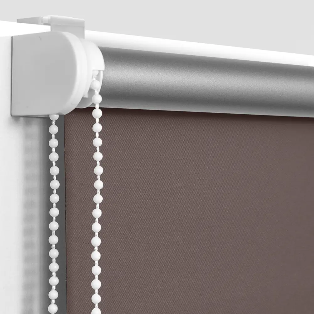 Штора рулонная блэкаут Эскар 50x160 см коричневая Terra 2 BLACKOUT STLM-2023464 - Вид №1