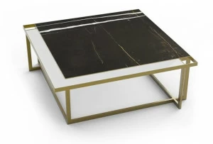 MARIONI Низкий квадратный журнальный столик Gary 02864