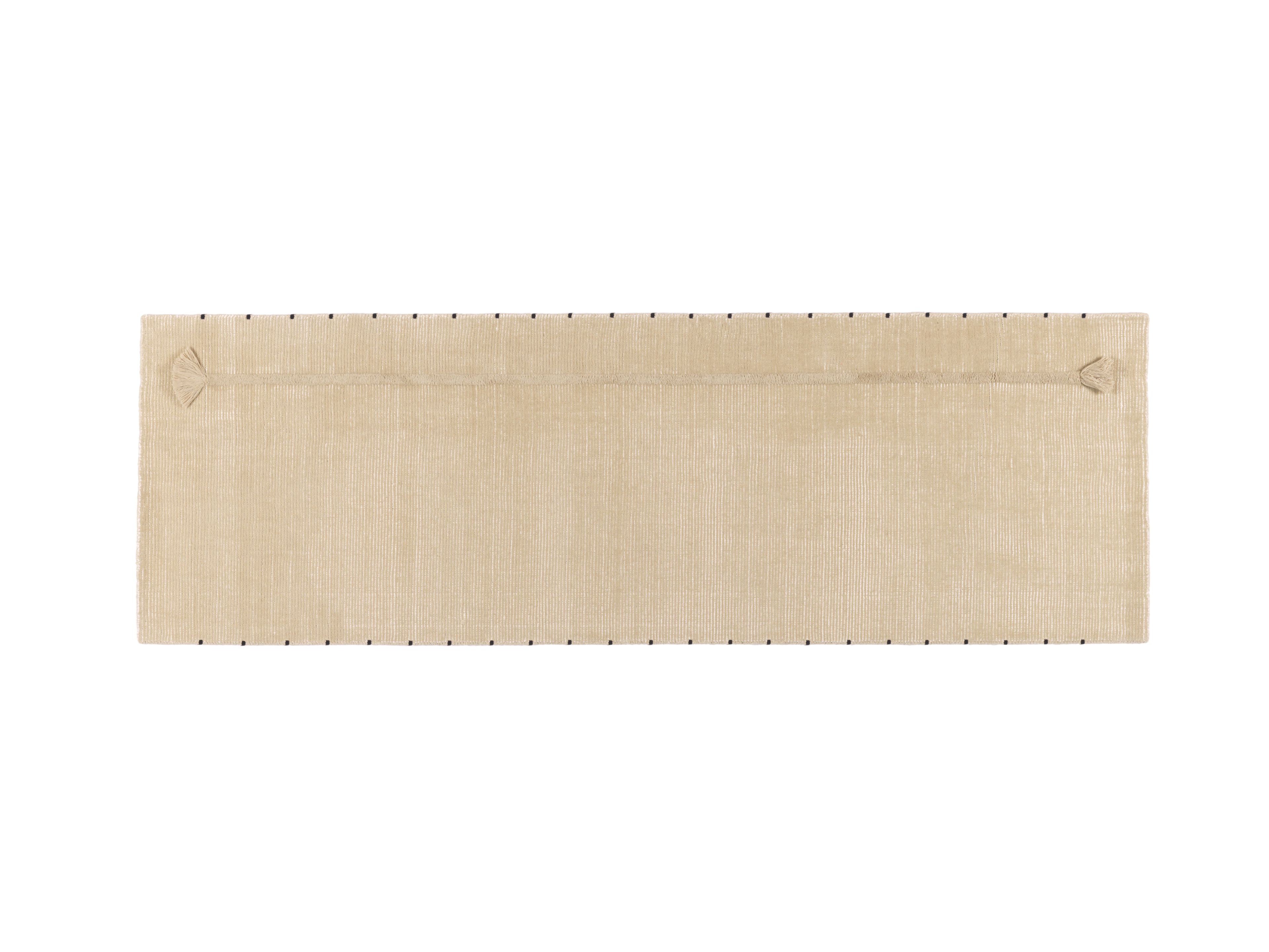 Сплошной цвет ручной работы из шерсти и вискозы Élitis ERNEST ARCH-00079282 - Вид №1