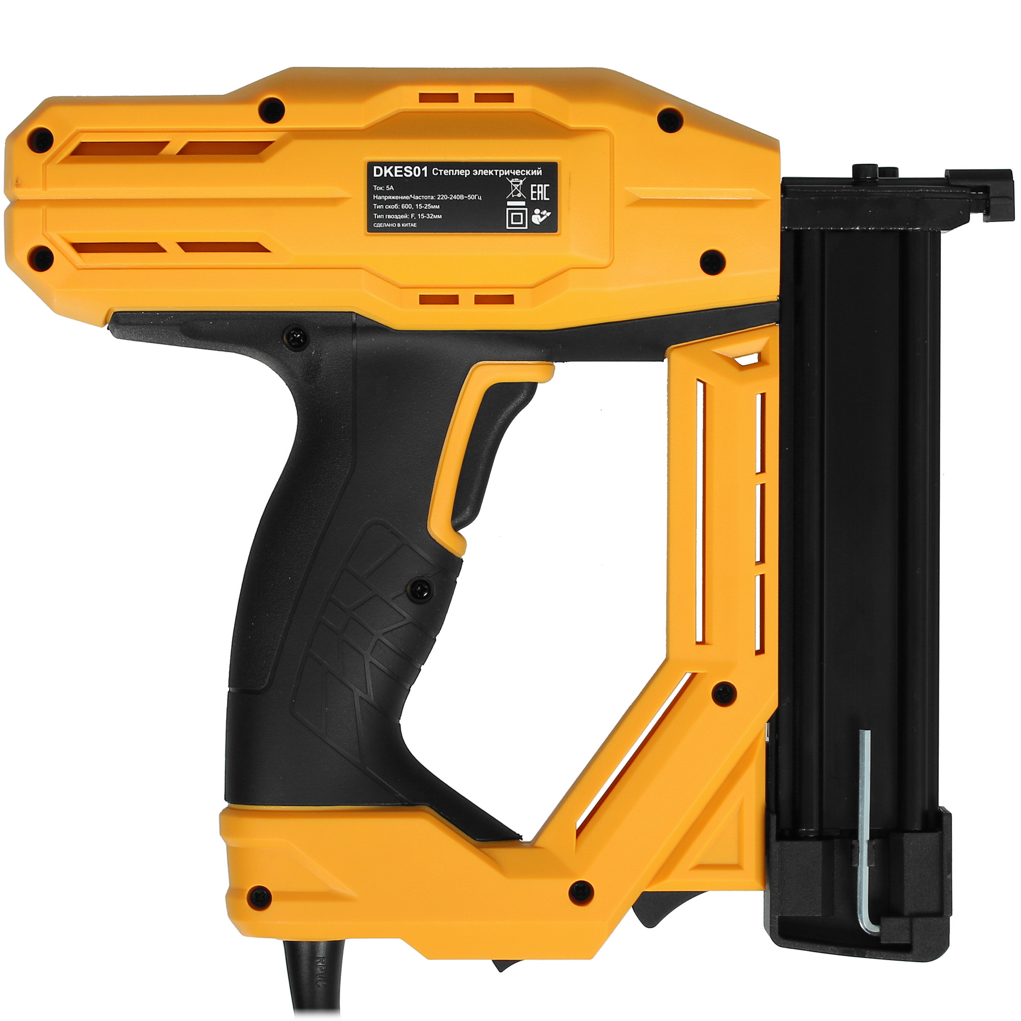 Степлер электрический DEKO DKES01 желтый 065-0498 5422144 STDN-0082364 - Вид №1