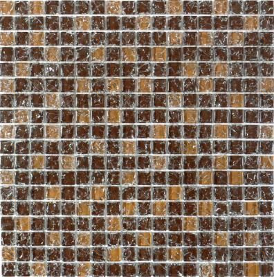 451 мозаика микс коричичневый, беж.колотый 300х300 чип 15х15 (кор 0,54м/6шт/0,09м) Роскошная мозаика 