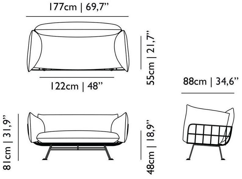 moooi Диван Nest sun-id-1357983 - Вид №3