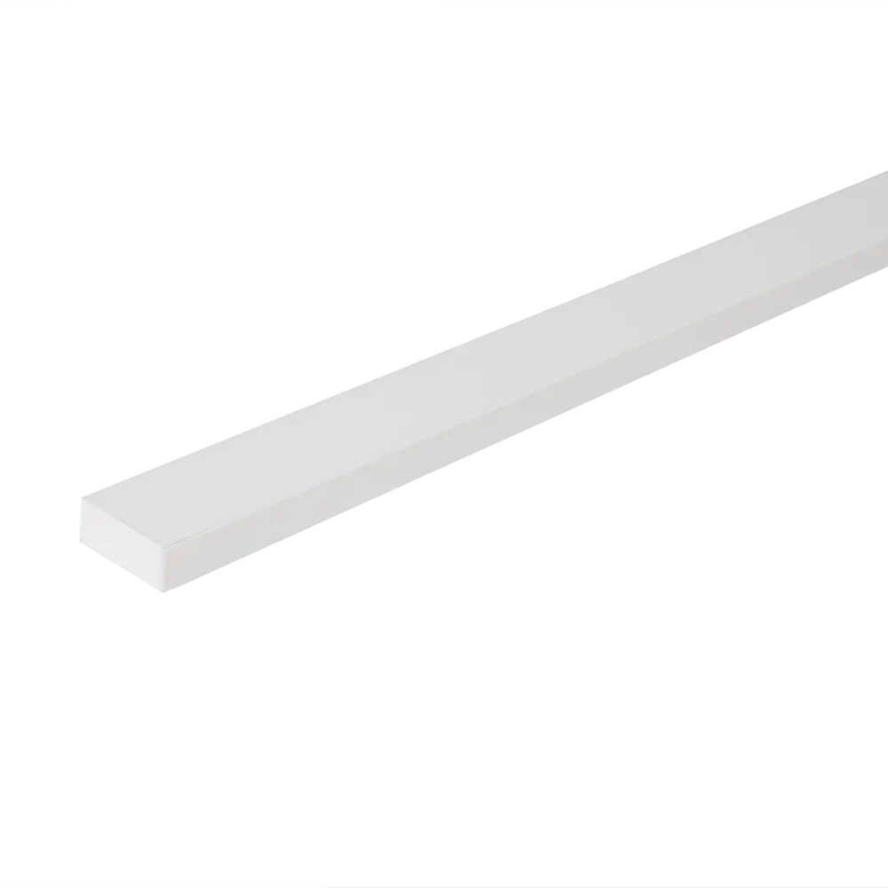 Кухонный карниз Аша 200x4 см KONSENSA ДСП цвет белый Аша белая STLM-2069854 - Вид №1