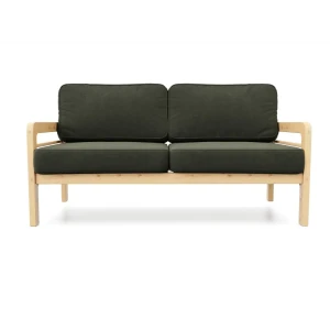 91070649 Диван Arsko Atlanta Grass Бергер 172x92.5x91.5 см массив дерева цвет зеленый STLM-1093185 STLM-1093185