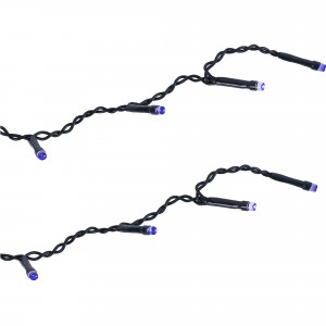 14040978 Электрогирлянда наружная «Бахрома» 5.9 м 300 LED синий