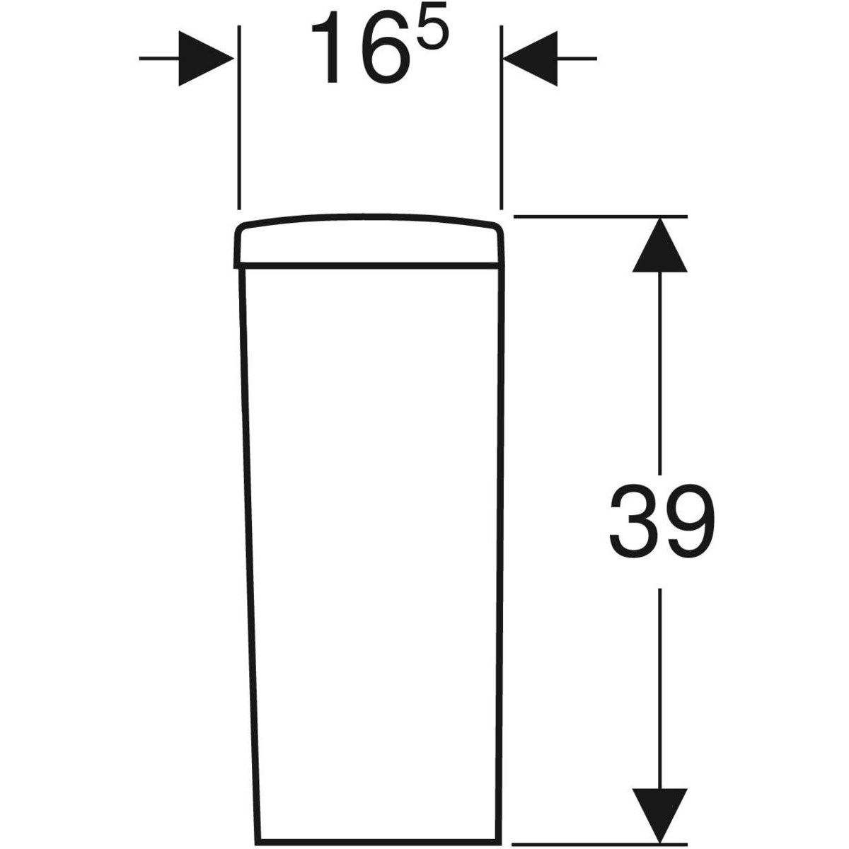 Внешняя вытяжная коробка в витрине Geberit площадь Сельнова ARCH-00151622 - Вид №3