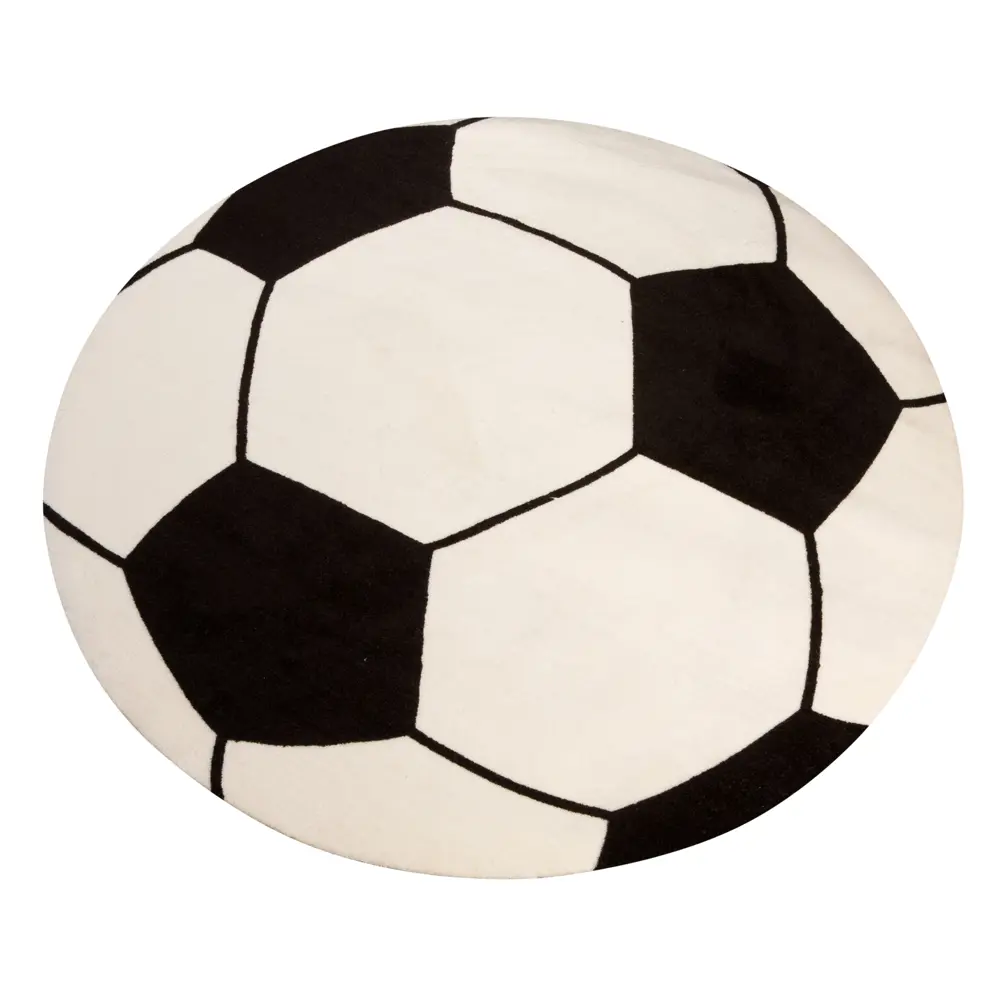 Ковёр круглый Футбольный мяч 1.2 м полипропилен Amig STLM-2043358 - Вид №1
