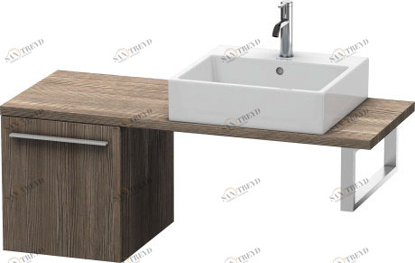 XL542105151 Шкафчик для компактной консоли X-Large #XL5421 400 x 478 мм Сосна коричневая, декор Duravit