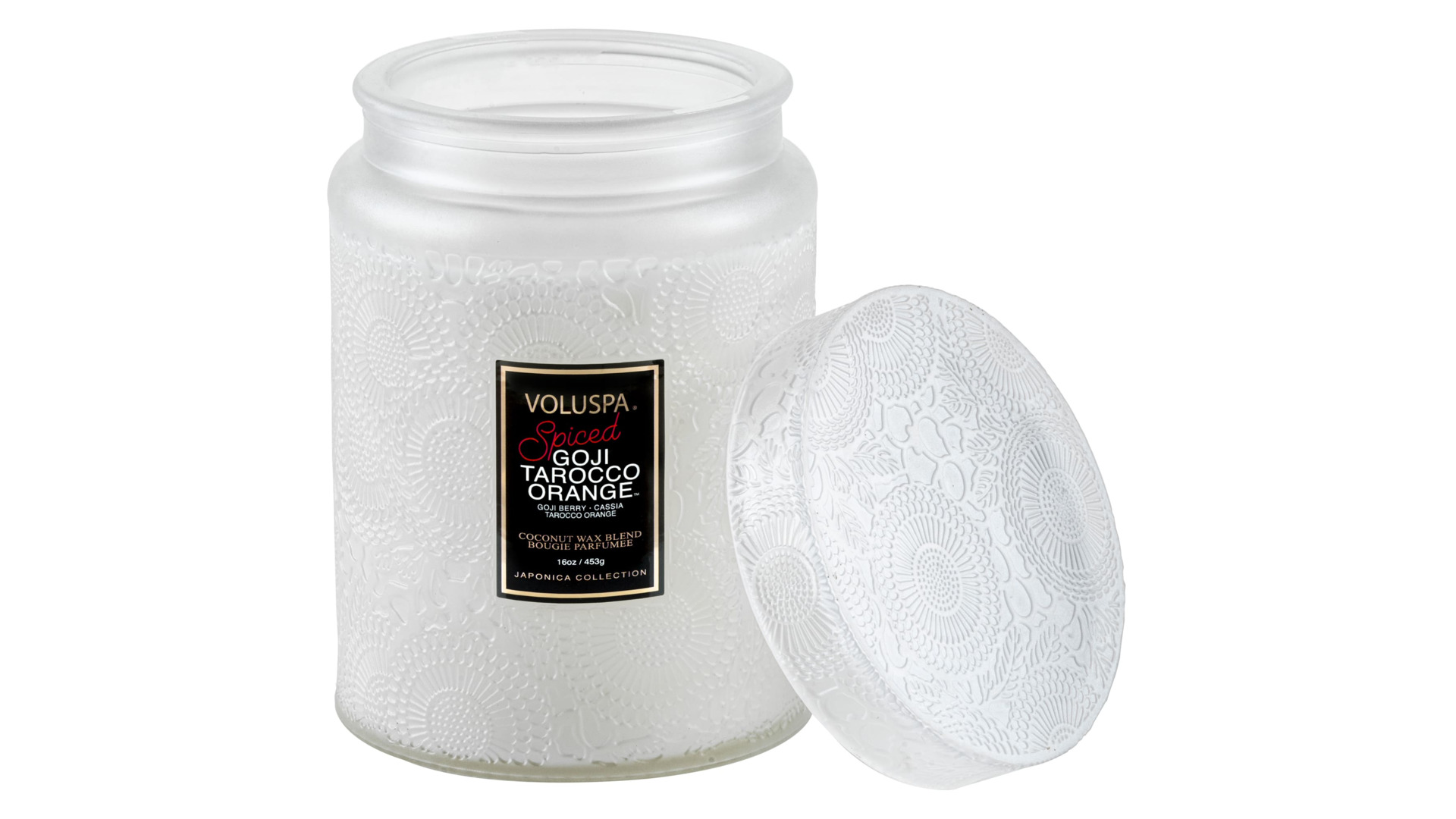 10664206 VOLUSPA Ароматическая свеча Voluspa "Пряная китайская ягода и красный апельсин", 454гр  - Вид №1