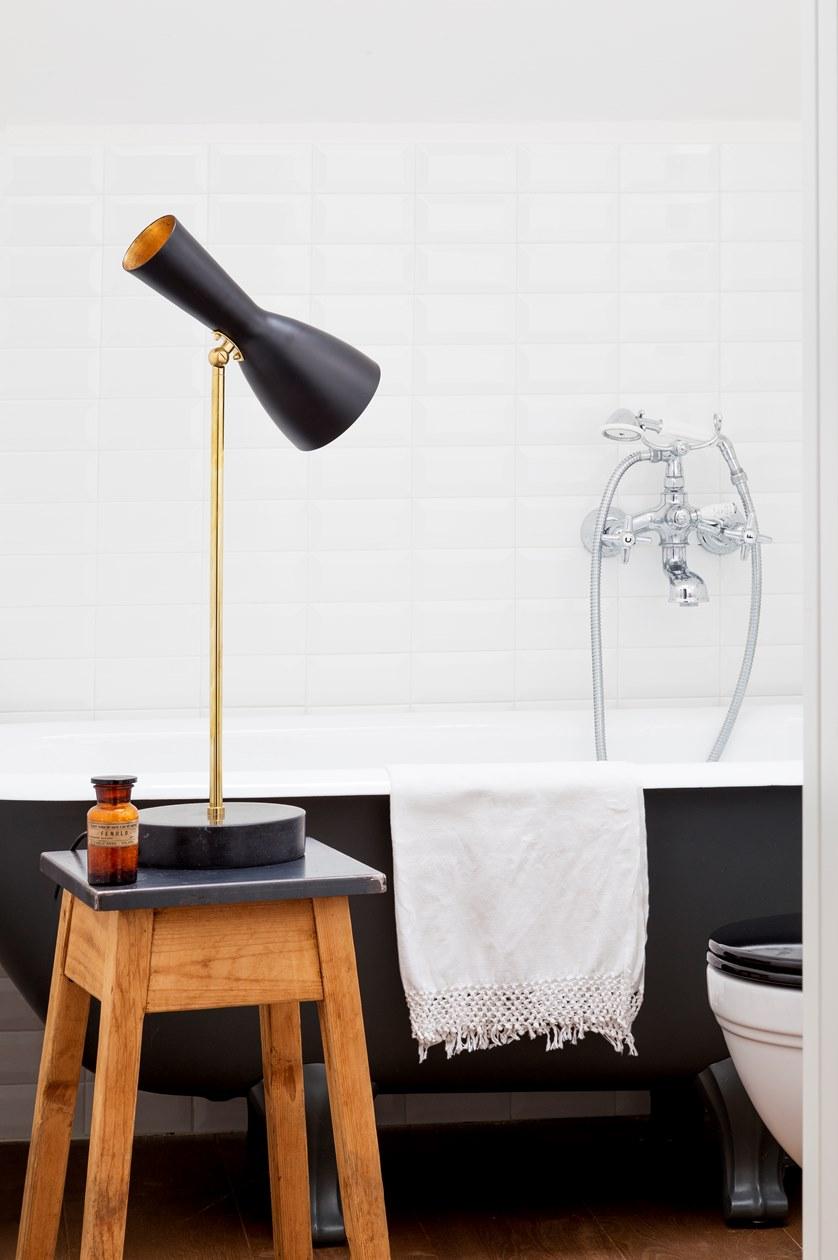 Il Bronzetto Регулируемая настольная лампа из латуни Wormhole Wor04 - Вид №17