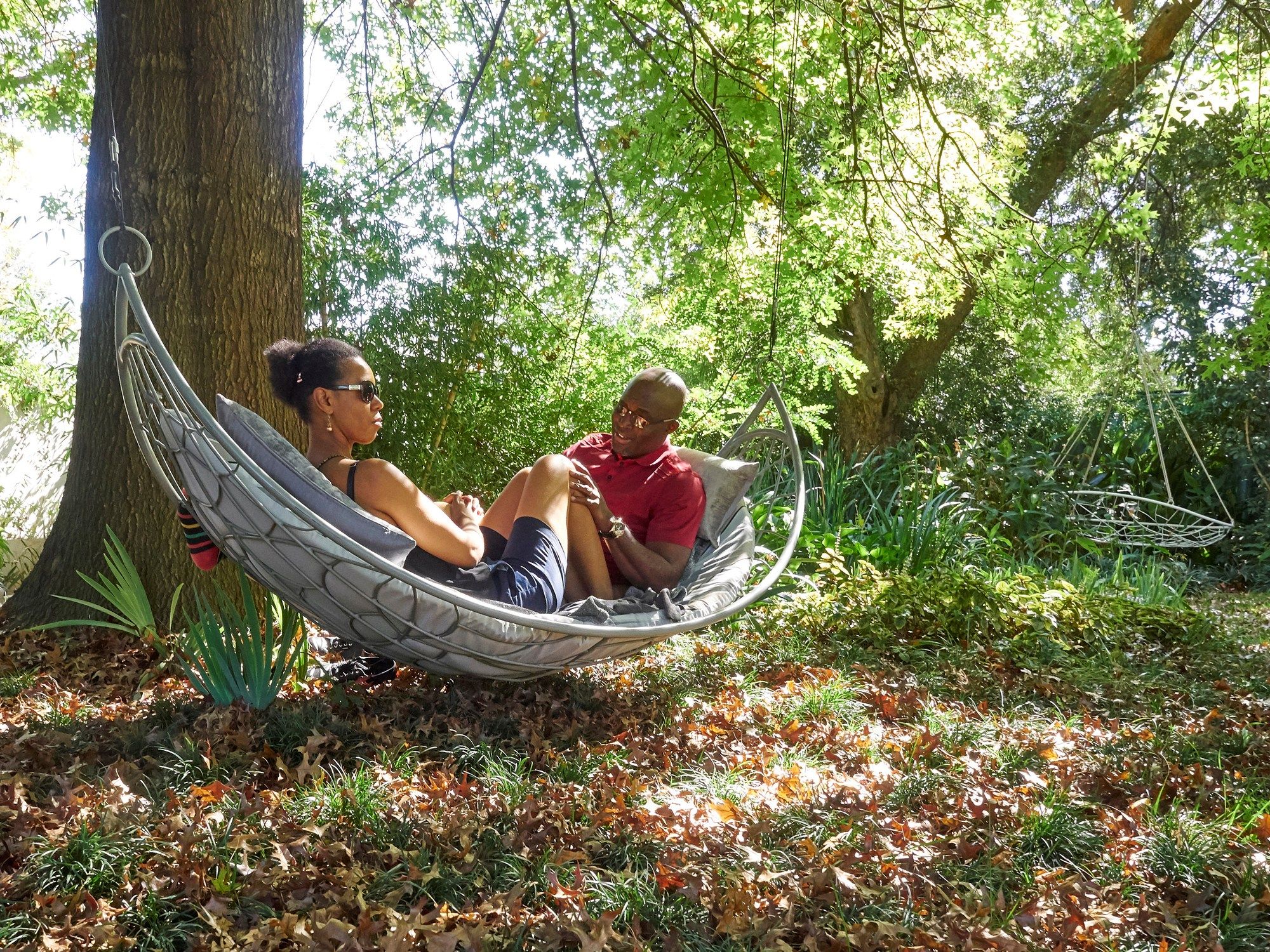 2-местный стальной гамак с порошковым покрытием Studio Stirling MELON ARCH-00124015 - Вид №16