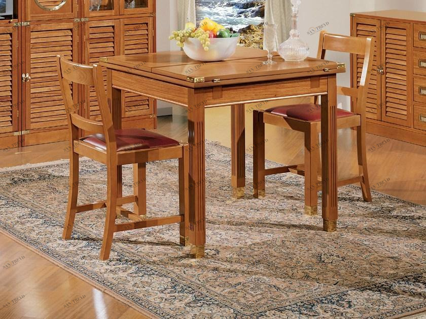 Caroti Квадратный раздвижной обеденный стол из дерева  1004 