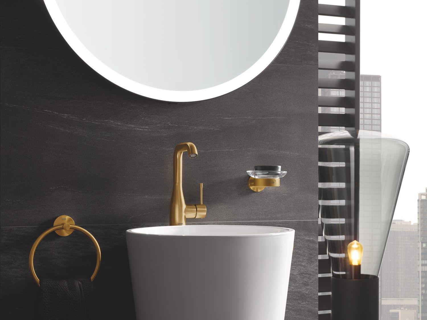 Держатель для полотенец с металлическим кольцом Grohe Essentials ARCH-00098358 - Вид №17