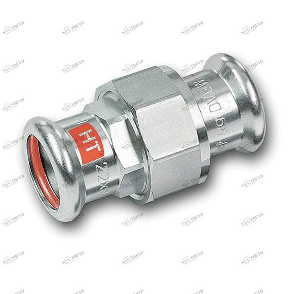 12833054 SANHA 28330 SANHA-Therm Industry сгон ВПр-ВПр с плоск.упл. 54 мм 