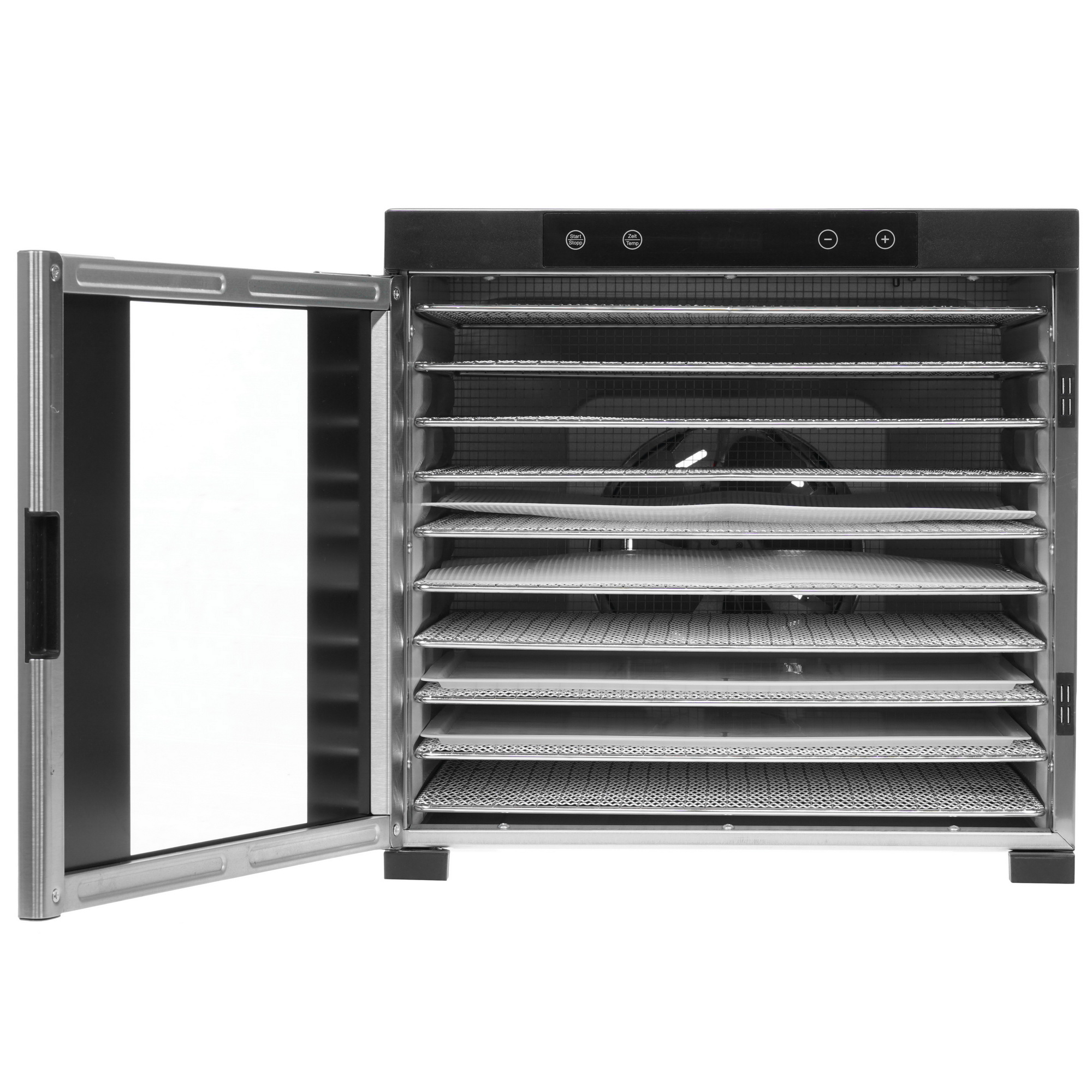 8159731 Сушилка для овощей и фруктов Rommelsbacher DA 1000 серебристый STDN-0028990 - Вид №4