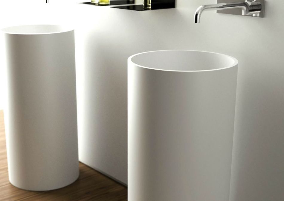 47040 Напольная раковина стоящая круглая MOMA Design  - Вид №1